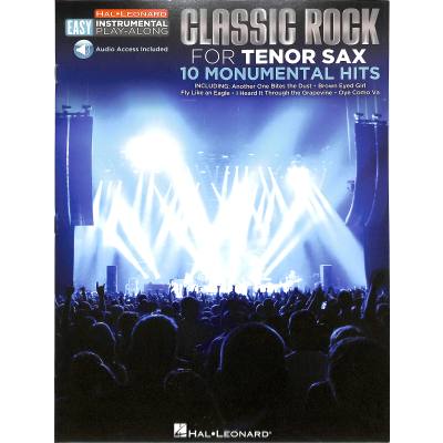 0884088948191 - Noten Classic Rock for Tenorsax HL122198 incl Playback download Code