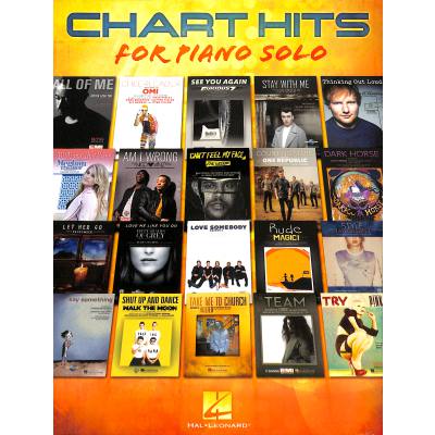 0888680088651 - Chart hits for piano solo 0888680088651 - Chart hits for piano solo