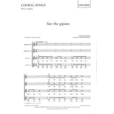 9780193425385 - See the gipsies