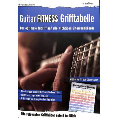 9783955120191 - Guitar Fitness   Guitar Fitness Grifftabelle m 1 Beilage - Achim Göres Gebunden