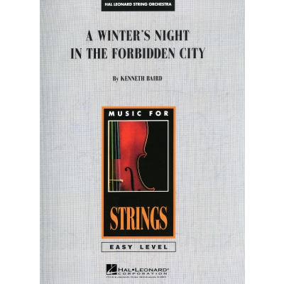 A winter's night in the forbidden city