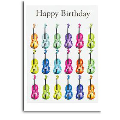 5060149339978 - Doppelkarte Happy Birthday | Doppelkarte Violine 5060149339978 - Doppelkarte Happy Birthday | Doppelkarte Violine