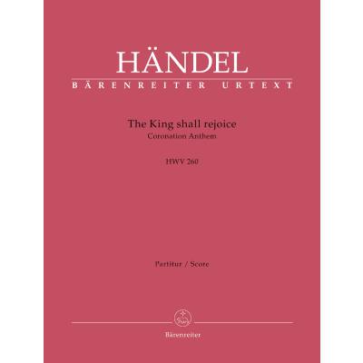 9790006562213 - The king shall rejoice HWV 260 - coronation anthem 2