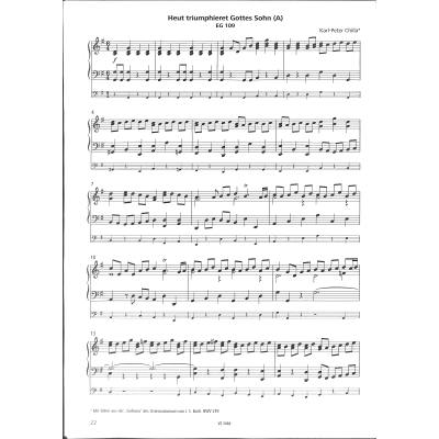 Choralfantasien leicht Kirchenorgel Orgel Noten : Ostern leMit 
