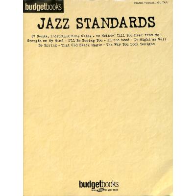 0073999108309 - Noten Budget books - Jazz standards Klavier Piano HL 310830 - 80 Jazz Klassiker