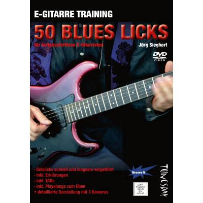 4424097610007 - 50 Blues Licks | E-Gitarre Training