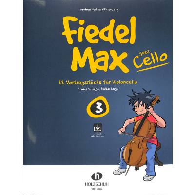 9783864340666 - Andrea Holzer-Rhomberg - GEBRAUCHT Fiedel-Max goes Cello Band 3 mit CD - Preis vom 08112023 060318 h