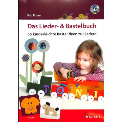 9783795709662 - Das Lieder- & Bastelbuch m Audio-CD - Kati Breuer Kartoniert (TB)