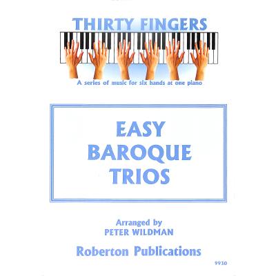 9790222269712 - Easy Baroque Trios | 30 Fingers