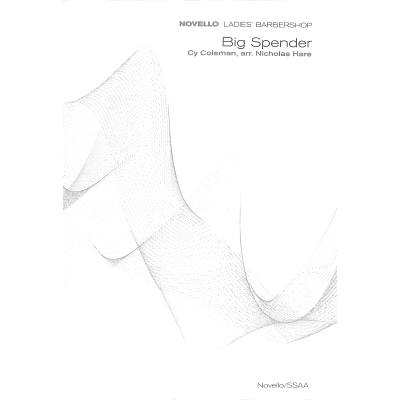 9781780384672 - Big spender (aus Sweet charity) 9781780384672 - Big spender (aus Sweet charity)