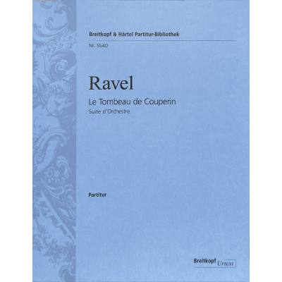 9790004213506 - Le tombeau de couperin 9790004213506 - Le tombeau de couperin