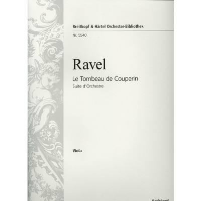 9790004342121 - Le tombeau de couperin 9790004342121 - Le tombeau de couperin
