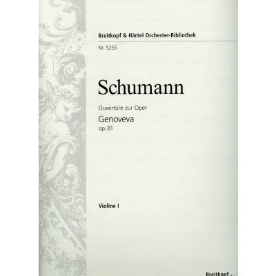 9790004342220 - Genoveva op 81 - Ouvertuere