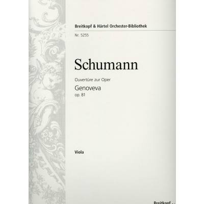 9790004342244 - Genoveva op 81 - Ouvertuere