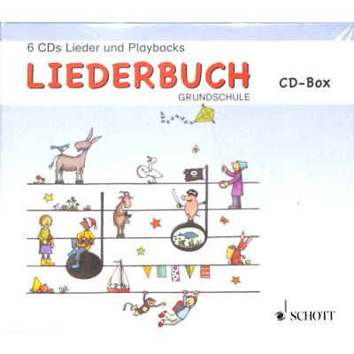 9783795748661 - Liederbuch Grundschule Lehrer-CD-Box 6 Audio-CDs