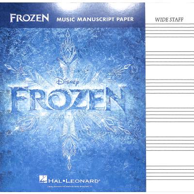 Frozen | Notenheft 6 Systeme | Music manuscript paper