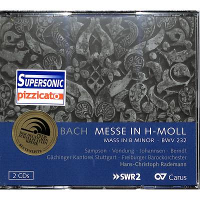 4009350833142 - Carolyn Sampson - GEBRAUCHT Bach h-Moll Messe BWV 232 - Preis vom 02062023 050629 h