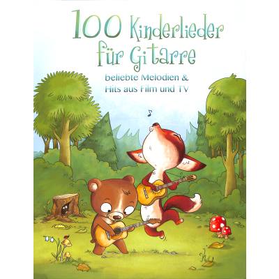 9783865439383 - 100 Kinderlieder für Gitarre - Justin Sandercoe Kartoniert (TB)