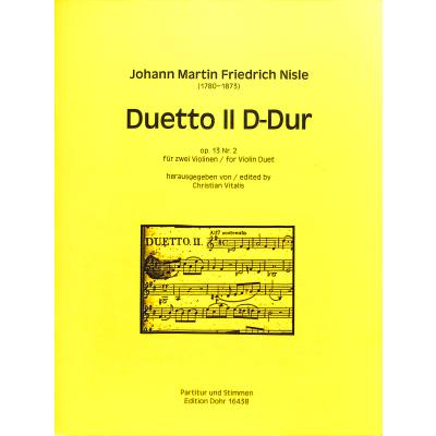 9790202034385 - Duett 2 D-Dur op 13 2