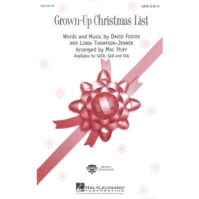 0073999421286 - Grown up christmas list