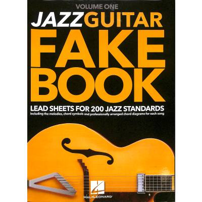 0888680065270 - Jazz guitar fake book 1