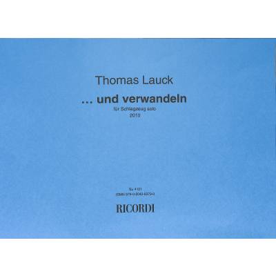 9790204263790 - Und verwandeln