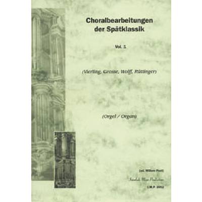 9990051838770 - Choralbearbeitungen der Spätklassik 1