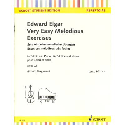 0841886028692 - Very easy melodious exercises op 22