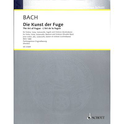 Die Kunst der Fuge BWV 1080