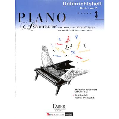 0888680620905 - Piano adventures 3 - Unterrichtsheft