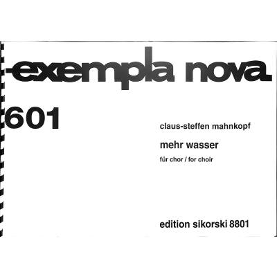 9790003041520 - Mehr Wasser 9790003041520 - Mehr Wasser