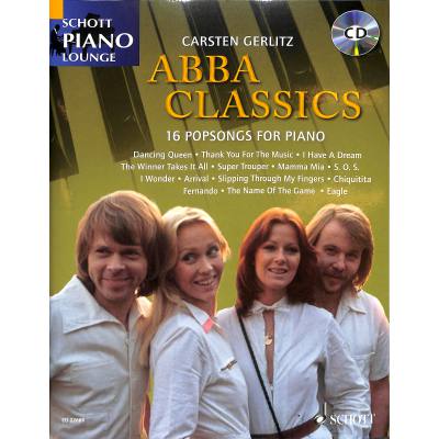 9783795711139 - Noten ABBA Classics 16 Popsongs For Piano Schott 22680 incl CD 9783795711139 - Noten ABBA Classics 16 Popsongs For Piano Schott 22680 incl CD