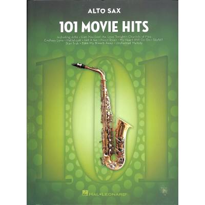 0888680610807 - Noten 101 Movie Hits for Altsax HL 00158089 Filmmusik Altsaxophon