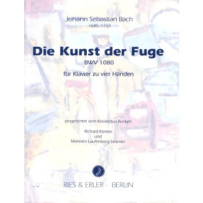 9790013101306 - Die Kunst der Fuge BWV 1080