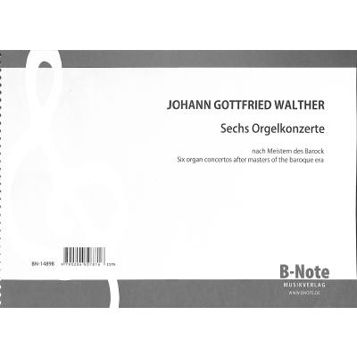 9790206507816 - 6 Konzerte nach Meistern des Barock 9790206507816 - 6 Konzerte nach Meistern des Barock