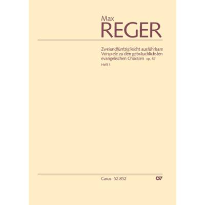 9790007143138 - 52 leicht ausführbare Vorspiele zu den gebräuchlichsten evangelischen Chorälen 67 1