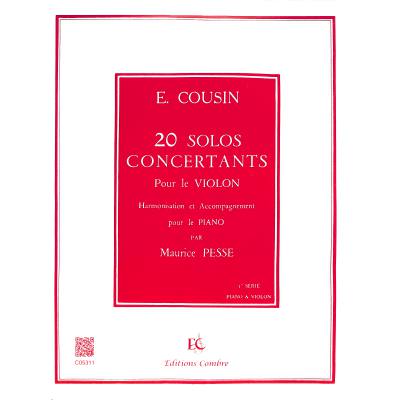 9790230353113 - 20 solos concertants 1