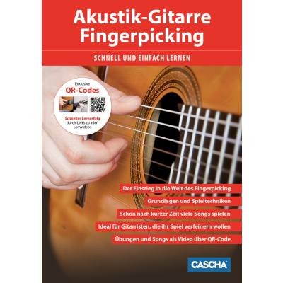 Akustik Gitarre Fingerpicking schnell und einfach lernen