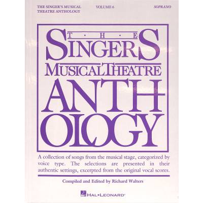 0888680065010 - The singers musical theatre anthology 6