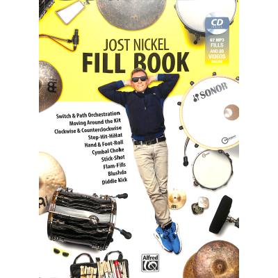 9783943638943 - Jost Nickel Fill Book for drums m MP3-CD - Jost Nickel Kartoniert (TB)