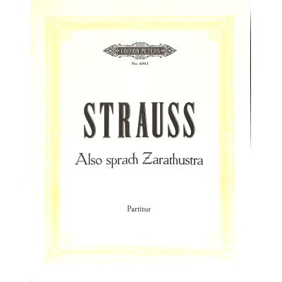9790014133511 - Also sprach Zarathustra op 30