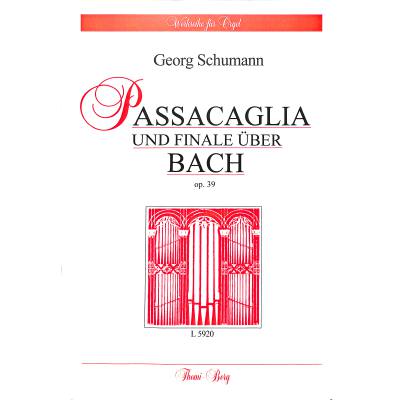 9790202359204 - Passacaglia + Finale ueber Bach op 39