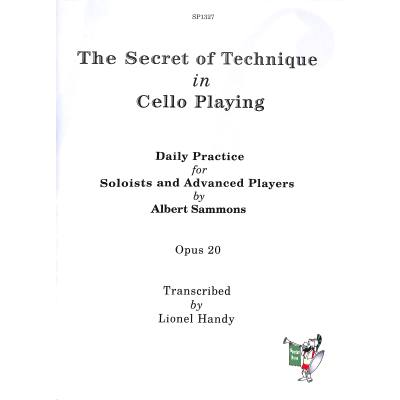 9790579983279 - The secret of technique in Cello playing