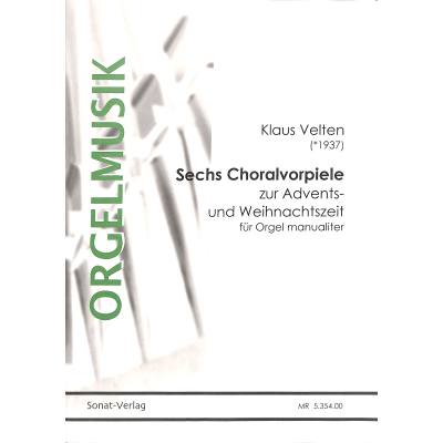 9790502352738 - 6 Choralvorspiele