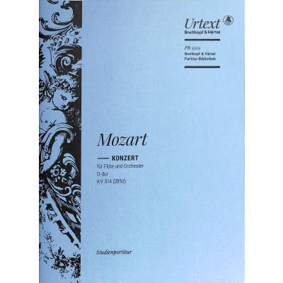 9790004212547 - Konzert D-Dur KV 314 (285d) 9790004212547 - Konzert D-Dur KV 314 (285d)