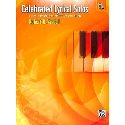 0038081324500 - Celebrated lyrical Solos 1
