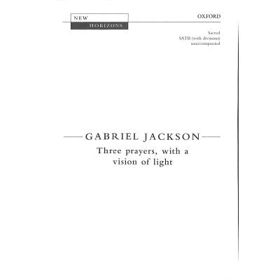 9780193395732 - Three prayers with a vision of light