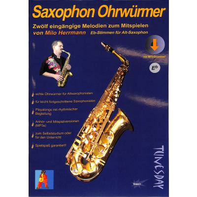 9790501980277 - Saxophon Ohrwürmer für Alt-Saxophon - Milo Herrmann Kartoniert (TB)