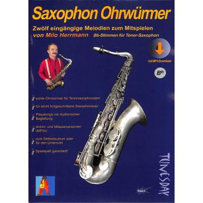 9790501980284 - Saxophon Ohrwürmer für Tenor-Saxophon - Milo Herrmann Kartoniert (TB)