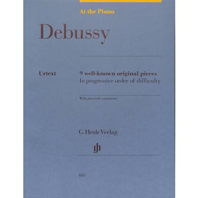 9790201818153 - At The Piano - Debussy - Claude - At the Piano - 9 well-known original pieces Debussy Kartoniert (TB)